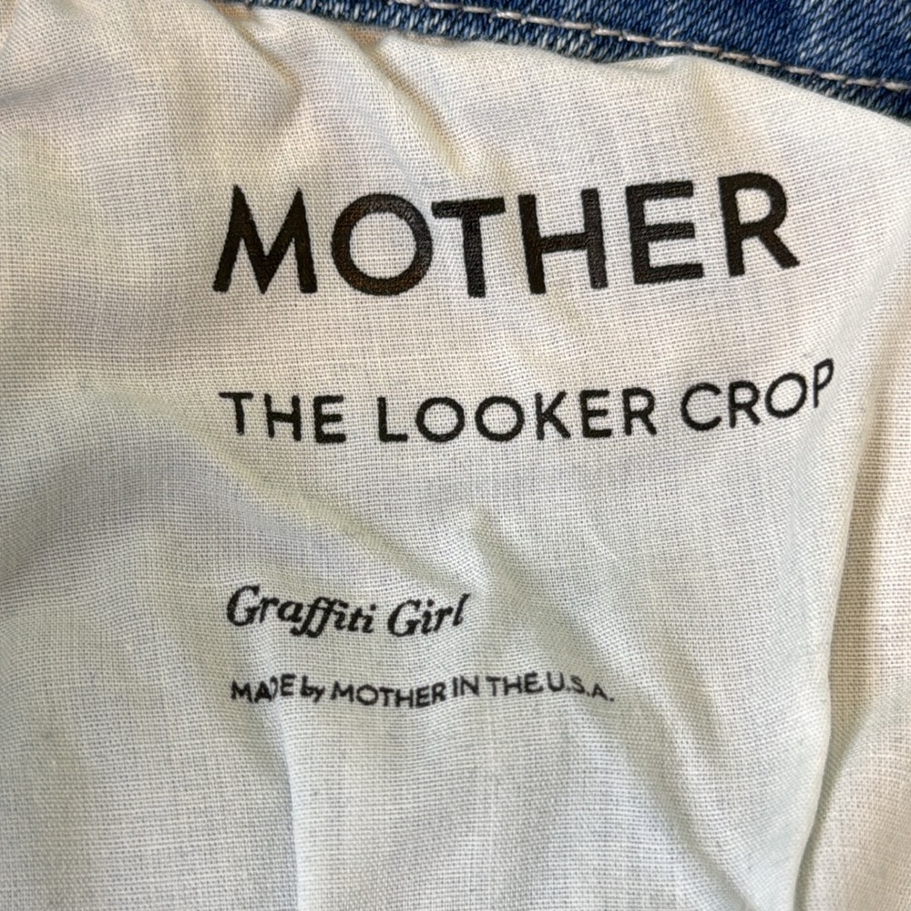 Mother The Looker Crop Distressed Skinny Crop Jeans (26) - Picture 11 of 11